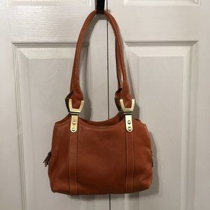 Barbara Milano Leather Shoulder Bag